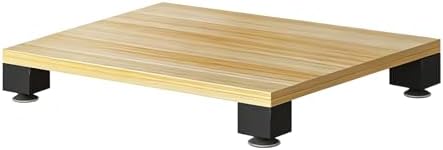 Light Walnut 3-Tier Audio Rack - Entertainment Stereo Storage for Game Rooms, KTV & Bars - Stylish Component Display Stand, Perfect for Organizing Audio Equipment