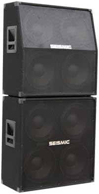 Seismic Audio - 412 & Slant Top 412 Guitar Speaker Cabinet 800 Watts Full Stack Combo PRO Audio