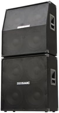 Seismic Audio - 412 & Slant Top 412 Guitar Speaker Cabinet 800 Watts Full Stack Combo PRO Audio