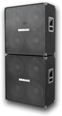 Seismic Audio - Pair of 412 Guitar Speaker Cabinet 800 Watts Full Stack Combo PRO Audio
