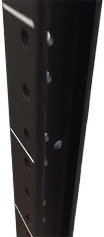 12U Heavy Duty Open Frame Swing Out Wall Mount Rack | 19-inch Network Equipment | 18-inch Depth Tray | Holds Up to 250 lbs | Black (Extensions Not Included)