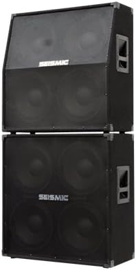 Seismic Audio - 412 & Slant Top 412 Guitar Speaker Cabinet 800 Watts Full Stack Combo PRO Audio