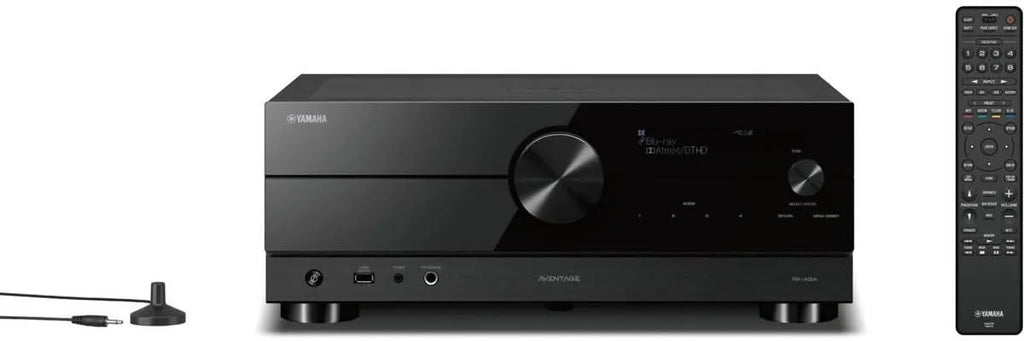 Klipsch Reference 5.2 Home Theater System, Bundle 2X R-625FA Floorstanding 2X R-12SW Subwoofer, R-52C Center, R-41M Bookshelf Speakers, and Yamaha RX-A2AB 7.2-Channel AV Receiver