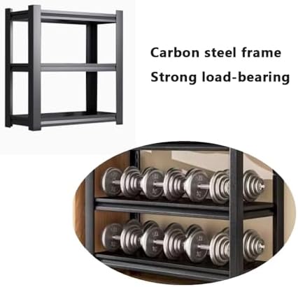 3 Tier Audio Stand for HiFi and AV Equipment, Adjustable Height Steel Shelf Stereo Cabinet, Perfect for Record Players and Media Storage