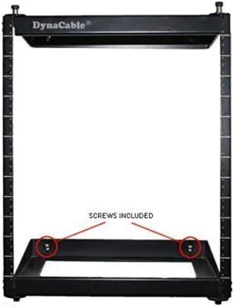 12U Heavy Duty Open Frame Swing Out Wall Mount Rack | 19-inch Network Equipment | 18-inch Depth Tray | Holds Up to 250 lbs | Black (Extensions Not Included)