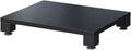 Heavy Duty Audio Component Rack,Stereo Rack,Record Player Stand,Design AV Media Stand,Movable Audio Rack Tower Player Stand,Storage for Entertainment Stereo Component(Deep Black,60x48x10cm)