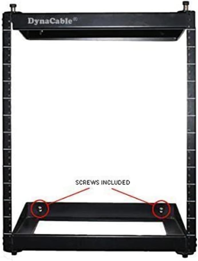 12U Heavy Duty Open Frame Swing Out Wall Mount Rack | 19-inch Network Equipment | 18-inch Depth Tray | Holds Up to 250 lbs | Black (Extensions Not Included)