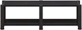 AV Media Stand, Video Audio Rack with Storage Shelves, Multi-Function Record Player Stand, Stand Corner Component Stereo Cabinet, Power Amplifier Shelf Equipment(Black,2 tier 34CM/13.3in)