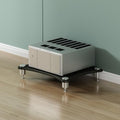 Modern Stereo Cabinet - Audio Rack for Home Theater, AV Media Stand, HiFi Audio Stand, Durable Stereo Stand & Media Rack, Stylish Audio Cabinet for Organizing Equipment
