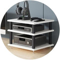 Modern Multi-Layer Audio Cabinet | Floor-Standing AV Rack & Record Player Stand | Stylish Entertainment Media Unit for Home Theater | Functional Storage Solution