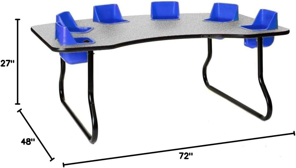 Toddler Table 6 Seat Table, 27' Tall