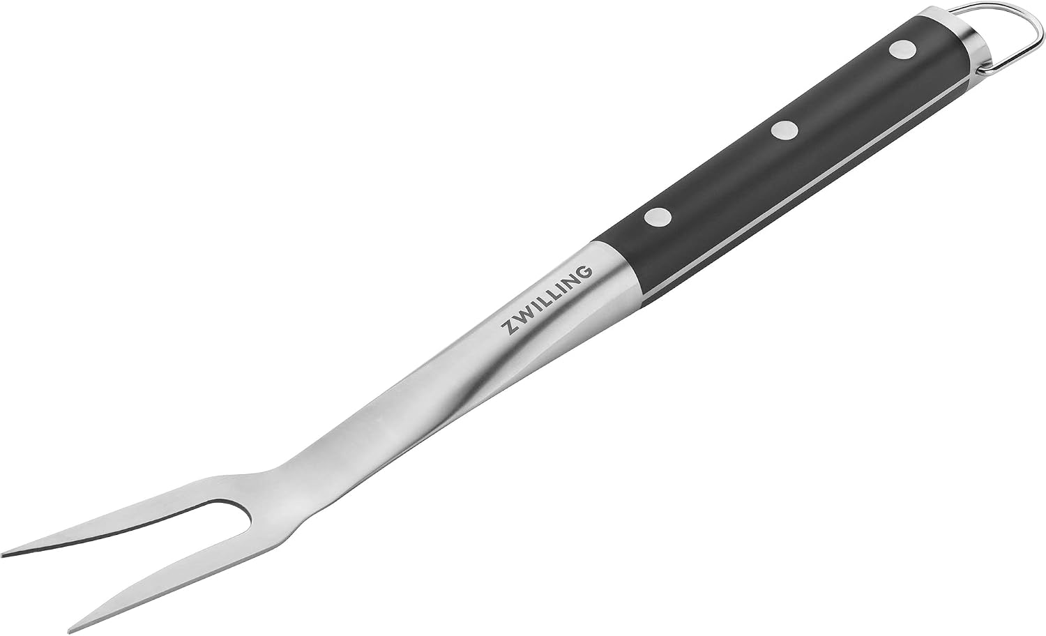 ZWILLING BBQ+, 5-pc Grill Tool Set, Grill Spatula, Grill Tongs, Grill Fork, Basting Brush, Chef's Wrap, Made from Durable and Corrosion-Resistant Stainless Steel, Travel Friendly, Easy-to-Clean