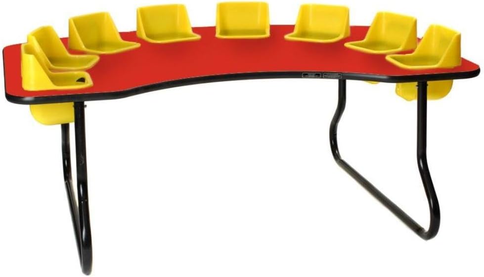 Toddler Table 8 Seat Table, 27' Tall