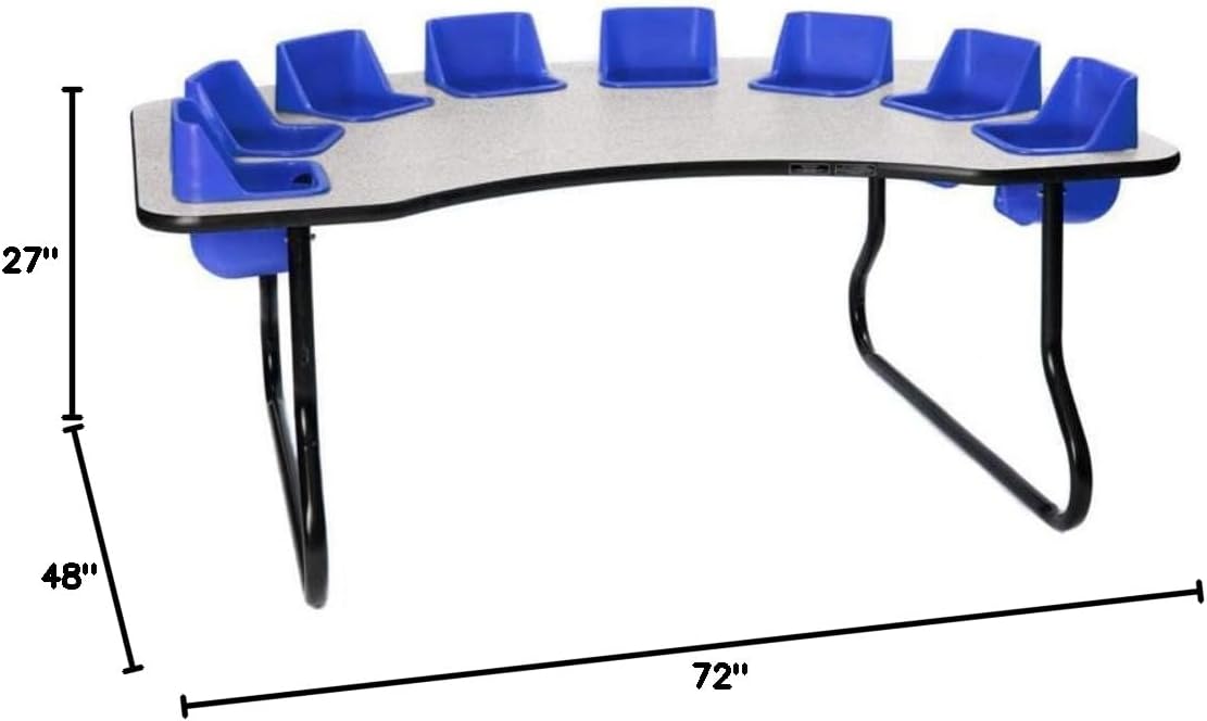 Toddler Table 8 Seat Table, 27' Tall