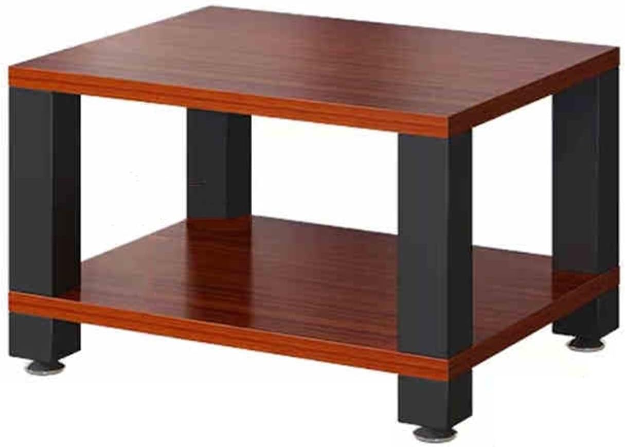 4-Tier Media Cabinet, Corner TV Stand with Ample Storage, Audio Video Furniture, Small Space Solution, Teak Finish, 23.6'x18.8'x14.7', Stylish Floor Stand for Home Theater