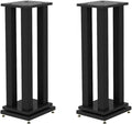 Aimery Floor Speaker Stands Pair, Professional Audio Stand Brackets, Metal Steel Floor Standing, Bookshelf Speaker Stands, Stand for Speakers(60cm/23.6in)