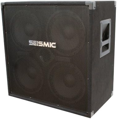 Seismic Audio - 410 Bass Guitar Speaker Cabinet with Horn PA DJ 400 Watts 4x10 4 10