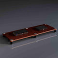 Audio Rack, Portable Media Storage Rack,Media Storage,Modern Cabinet with Cable Management,for Entertainment Stereo Components, for HiFi Audio Equipment
