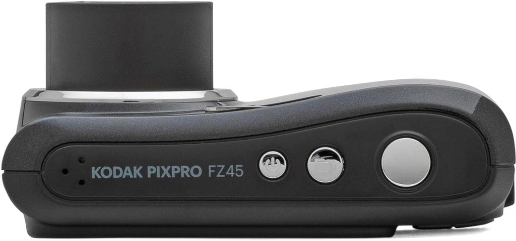 Kodak PIXPRO FZ45 Digital Camera, 16MP Point & Shoot with 4X Optical Zoom, 27mm Wide Angle, 2.7 Inch LCD, 1080p Video, Black