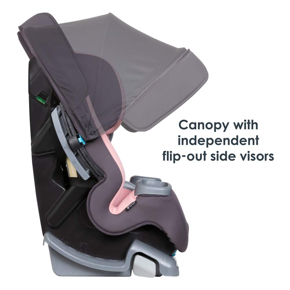 Baby Trend Cover Me 4 in 1 Convertible Car Seat Bundle, Vespa and Quartz Pink, 18.25 Inch