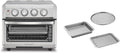 Cuisinart Air Fryer + Convection Toaster Oven, 8-1 Oven with Bake, Grill, Broil & Warm Options, Stainless Steel, TOA-70 & AMB-TOB4 Toaster Oven Baking Pan 4-Pc Set