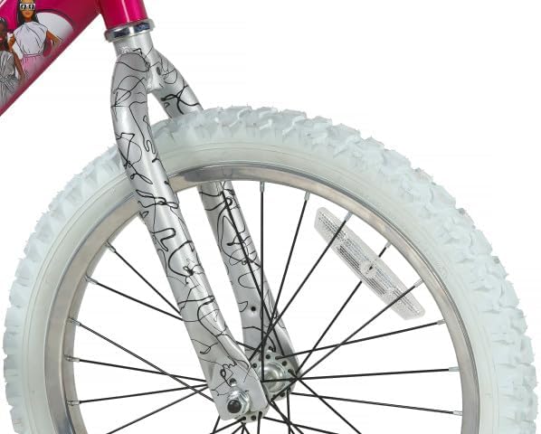 Dynacraft Barbie 12, 16, 18-inch Girls' Bike for Kids Ages 3-9 Years - Fun and Stylish Design, Sturdy and Durable, Perfect for Kids Learning to Ride, Easy to Assemble, Ideal for Young Riders