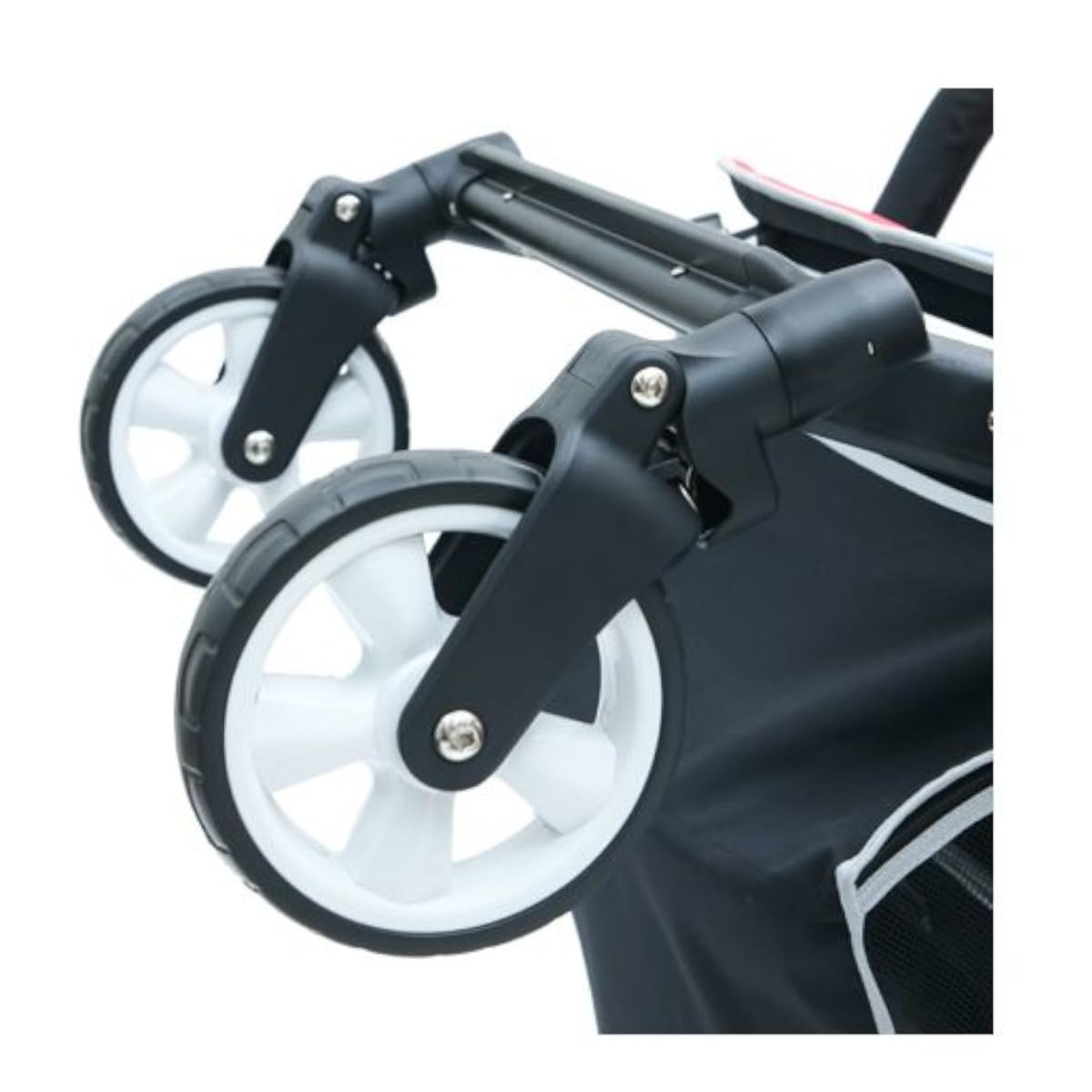 Familidoo H6E 6 seat Baby Stroller- Double Canopy - Daycare Strollers with 5 Point Safety Harness - Backseat footrest Extension for 0 to 36 Months