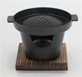 Barbecue Charcoal Grill Household Single Man Mini Outdoor Indoor Barbecue Charcoal Grill Table Grill BBQ Korean Cuisine Non-Stick Barbecue Dish Hotel