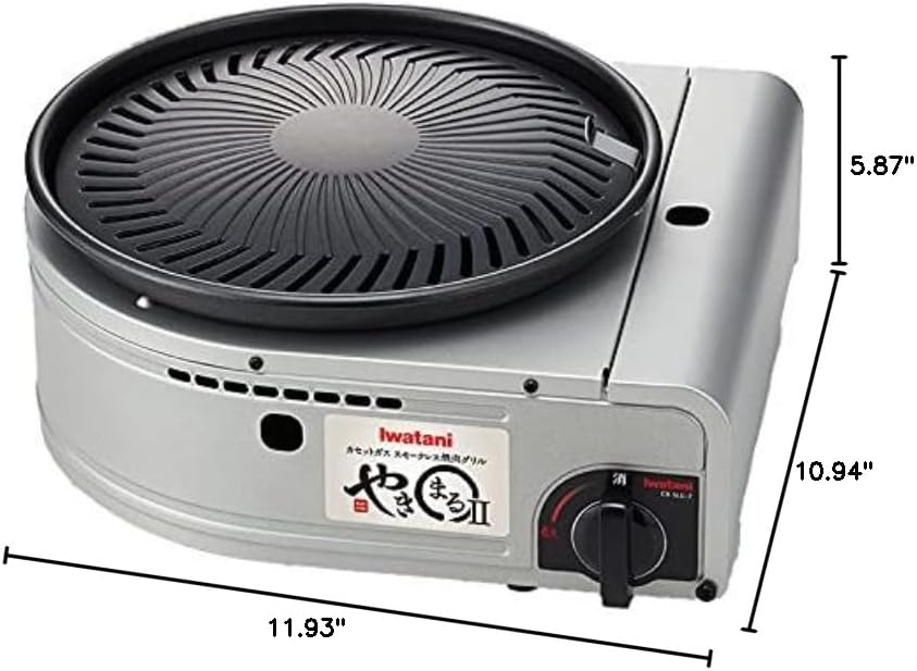 Iwatani Cassette Gas BBQ Grill YAKIMARU II, CB-SLG-2