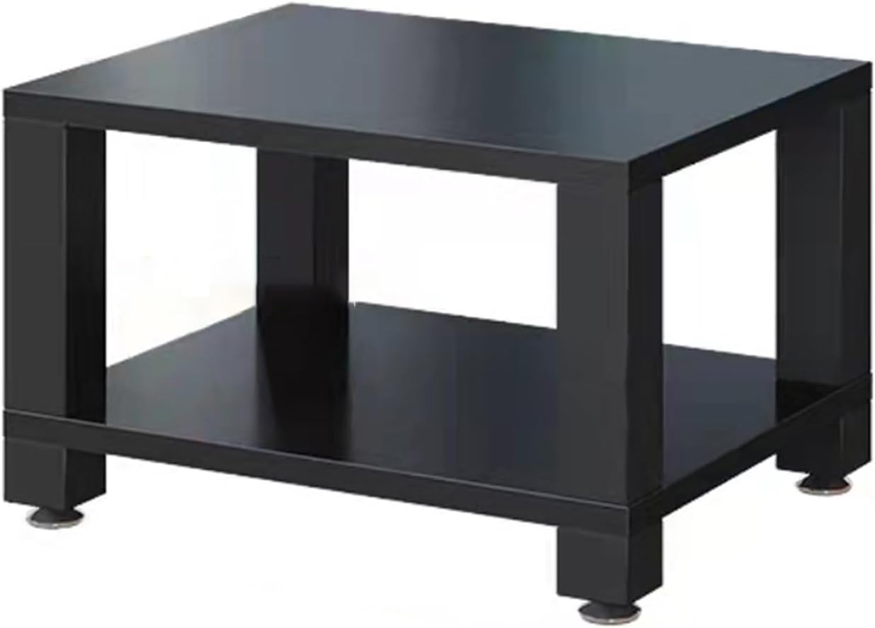 Heavy Duty Audio Component Rack,Stereo Rack,Record Player Stand,Design AV Media Stand,Movable Audio Rack Tower Player Stand,Storage for Entertainment Stereo Component(Deep Black,60x48x37.5cm)