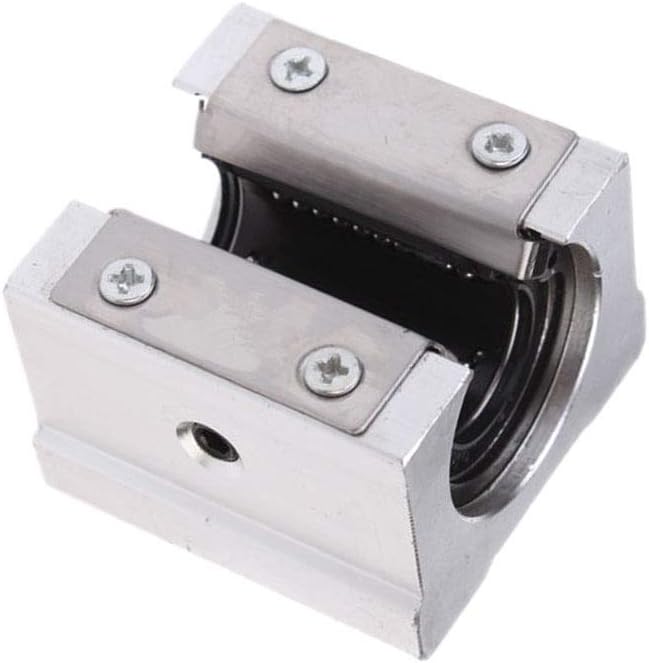 4pcs Linear Bearing Slides, Model SBR10UU-SBR25UU, Length 10-25mm,mainly Used for CNC Parts, 3D Printer Parts, Precision Machine Tools(SBR16UU)