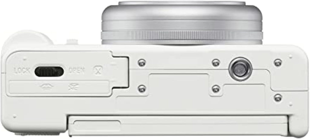 Sony ZV-1F Vlog Camera for Content Creators and Vloggers White