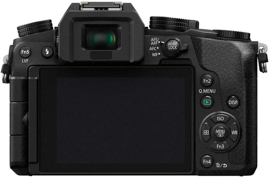 Panasonic LUMIX G7 4K Digital Camera, with 14-42mm Mega O.I.S. Lens, 16 Megapixel Mirrorless Camera, 3-Inch LCD, DMC-G7KK (Black)