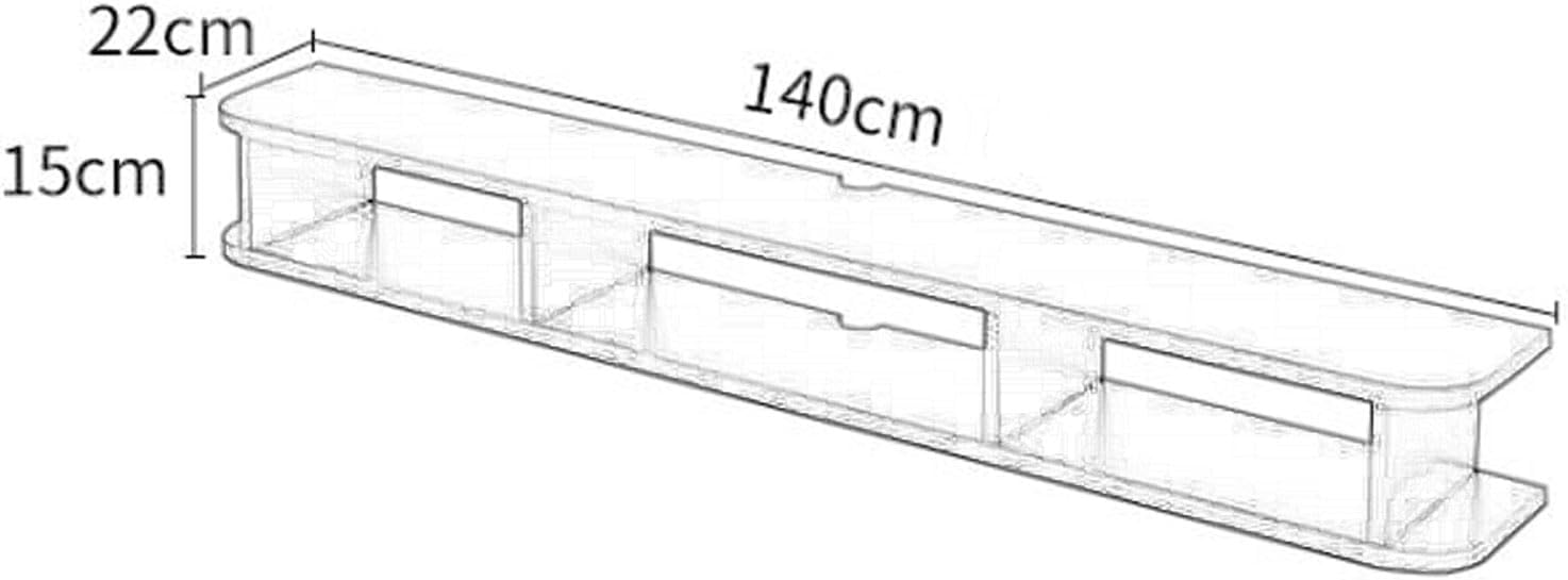 Wall Shelf Wall mounted TV Cabinet Floating Shelf TV Console Audio-visual Equipment Shelves Office Storage Cabinet Book Shelf Gaming Shelf Entertainment Unit TV Stand Wall Mount Corner Shelves