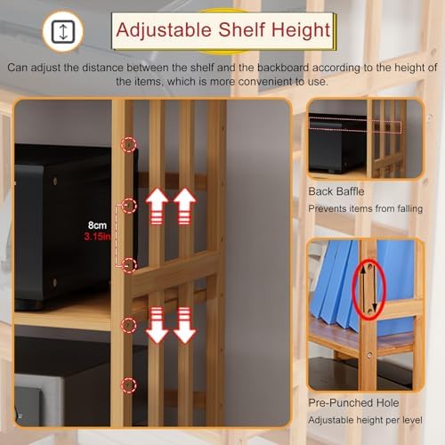 Wooden Audio Cabinet Stand - Mobile Turntable Holder & Stereo Rack Tower for Living Room & Office - Elegant Storage Solution for Media Equipment