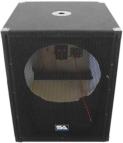 Seismic Audio - SAP-18SFFEmpty - 18 Inch Empty Pro Audio PA/DJ Subwoofer Cabinet