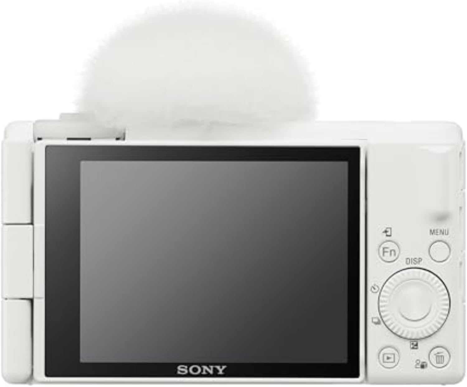 Sony ZV-1F Vlog Camera for Content Creators and Vloggers White