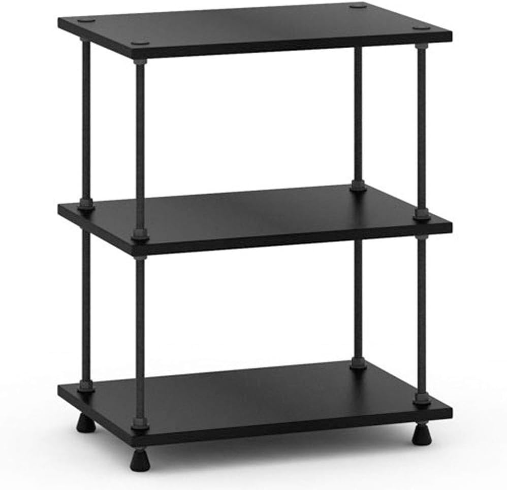 Salamander Designs A3/B Archetype Audio/Video Shelf, 3.0 - Black