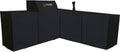 Mont Alpi Cover for 82' W x 88' D Original Deluxe Black 400 Series L-Shaped Outdoor Kitchen with Beverage Center - MAi400-90BEV / MAi400-D90BEV / MAi400-BSS90BEV / MAi400-D90BEVFC / MAi400-BSS90BEVFC