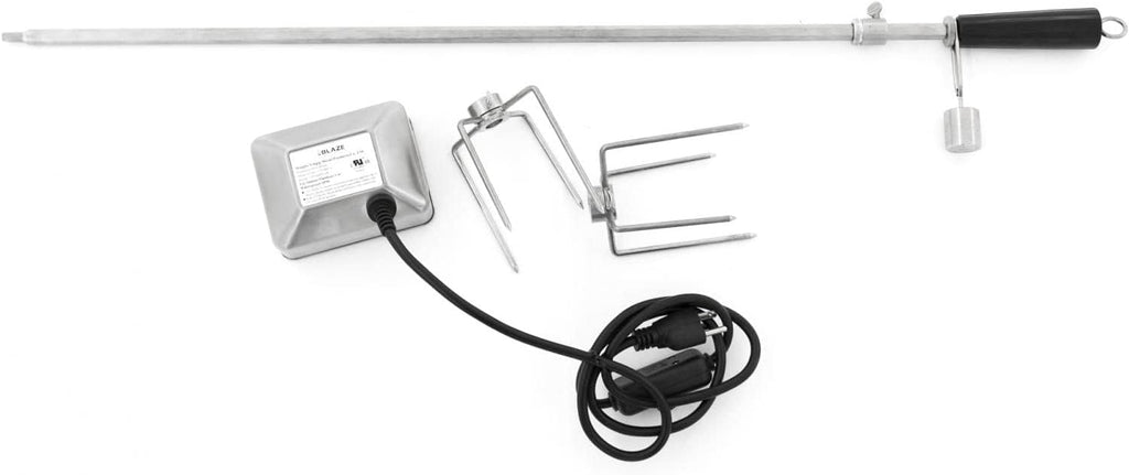 Blaze Rotisserie Kit for 40-Inch 5-Burner Gas Grills - BLZ-5-ROTIS-SS