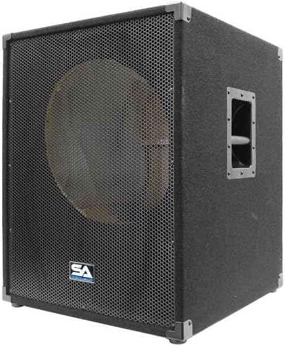 Seismic Audio - SAP-18SFFEmpty - 18 Inch Empty Pro Audio PA/DJ Subwoofer Cabinet