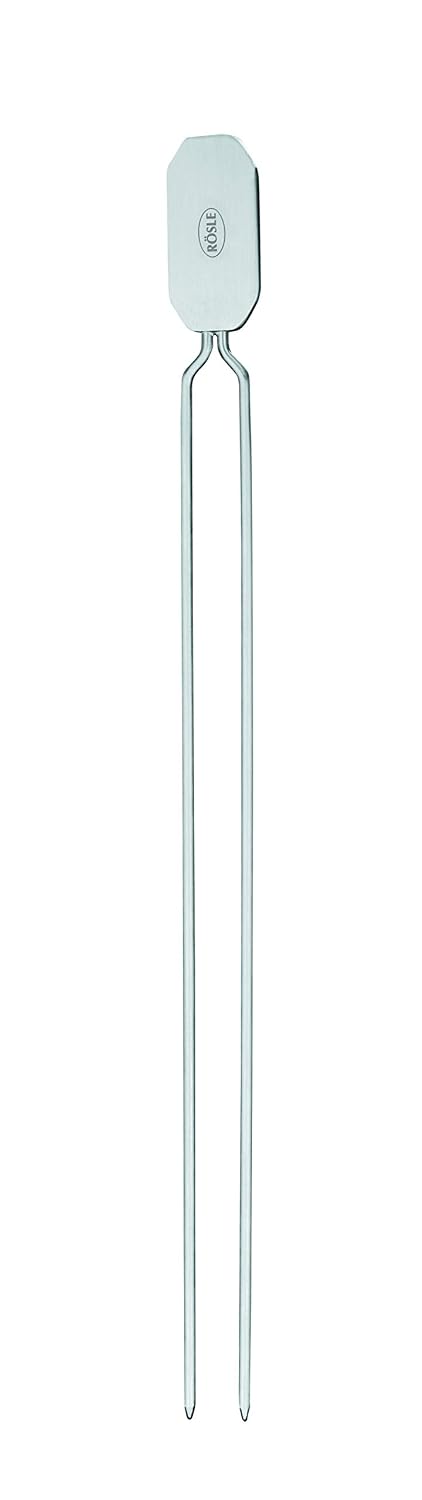 Rösle Stainless Steel 20-inch Kabob Rack With Skewers