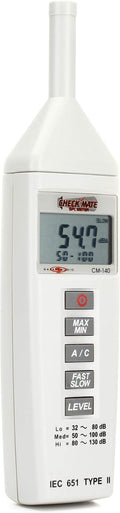 Galaxy Audio CM140 Checkmate Microphone Preamp SPL Meter