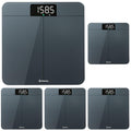 Etekcity Scale for Body Weight,Digital Bathroom Scales for People,Most Accurate to 0.05lb,Bright LED Display & Large Clear Numbers,Upgraded Quality-for the Elderly Safe Home Use,400 lbs,(Pack of 5)