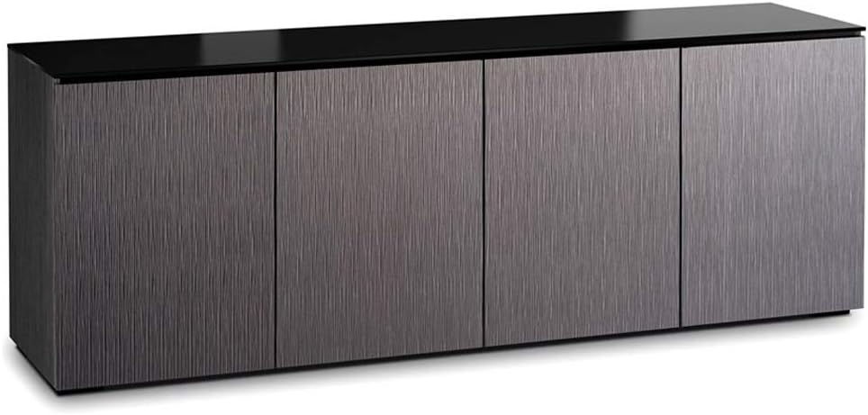 Salamander Chameleon Seattle 347 Quad-Wide AV Cabinet (Gray Oak)