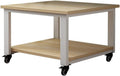 Print Racks Printer Stand Super Load-Bearing Stand Printer Desk Under Desk Printer Stand with 4 Wheels for Mini 3D Printer Desktop Stand for Printer (White a)