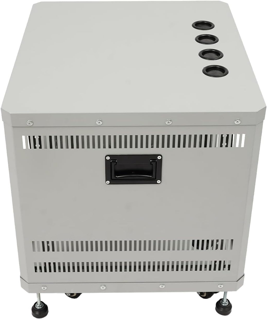 9U AV Rack with Wheels, Metal Studio Cabinet with Cable Ports, 19.8' x 22.4' x 18.3', Portable Home Studio Racks, Floor Standing Server Cabinet for Amplifiers, AV Equipment, Computers