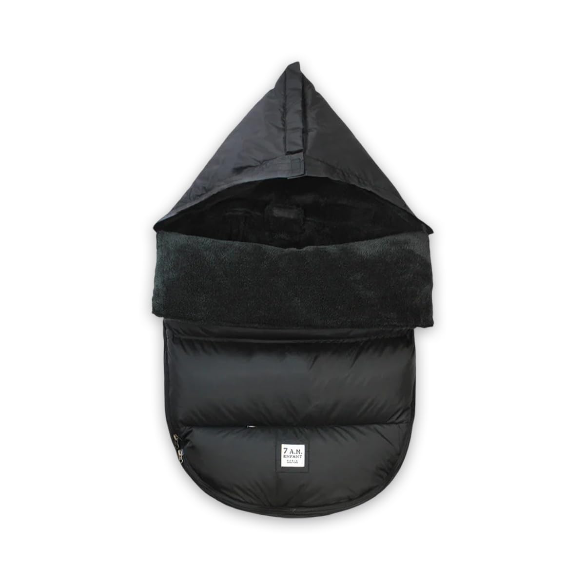 7 A.M. 7AM Enfant Universal Stroller Footmuff - Water Repellent Winter Bunting Bag for Strollers & Car Seats, Soft Micro-Fleece & Plush Lined Stroller Footmuff for Baby Boy & Girl | PlushPOD