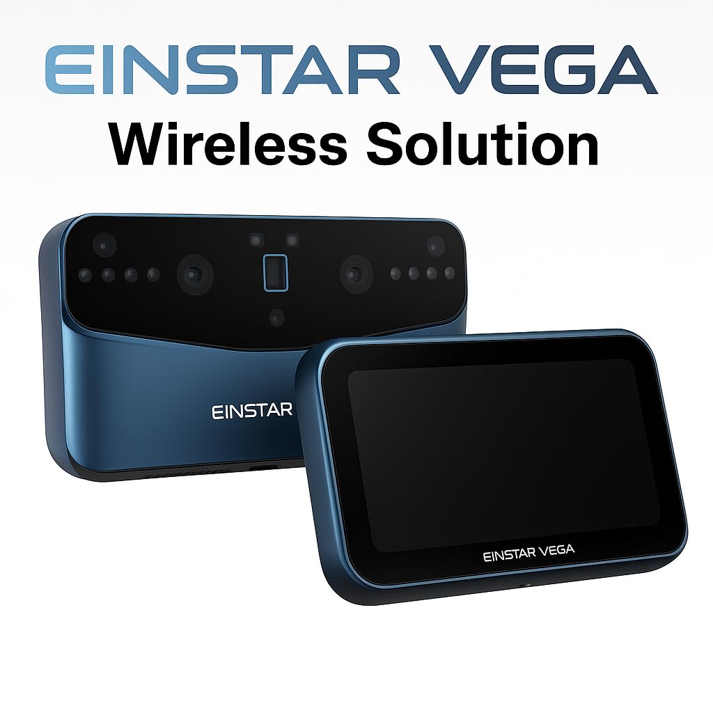 Einstar Vega 3D Scanner - 48 MP, 6.4'', 2K OLED, Built-in 5000mAh Battery, 8-core CPU, 2.4GHz, 32 GB LPDDR4 Memory, High Resolution, Handheld & Wireless Scanner, Portable Scanners, 3D Printers Tools