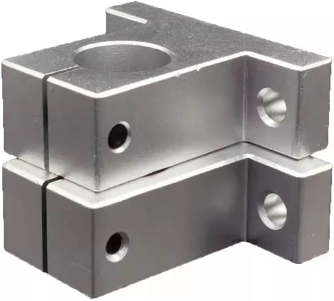1pc SK8 SK10 SK12 SK13 SK16 SK20 SK30 SH8A 8mm Linear Ball Bearing Rail Shaft Side Blocks Support XYZ Table 3D Printer Part(Sk60mm)